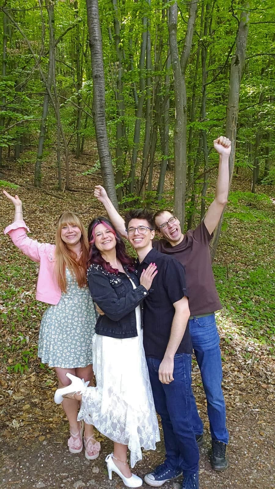Kathi, Markus & Trauzeugen